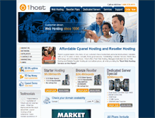 Tablet Screenshot of 1host.com
